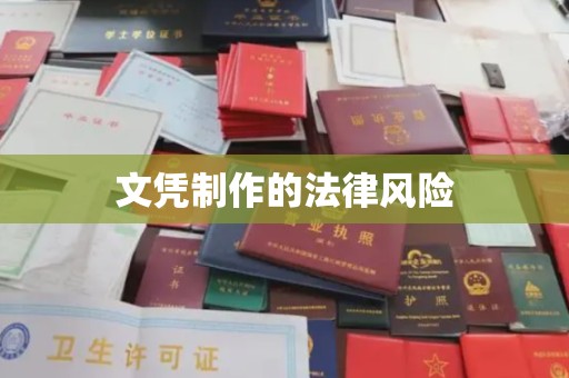 定兴文凭制作的法律风险