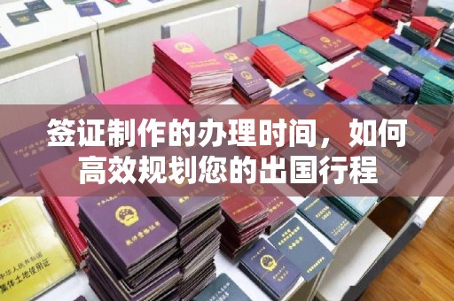定兴签证制作的办理时间，如何高效规划您的出国行程