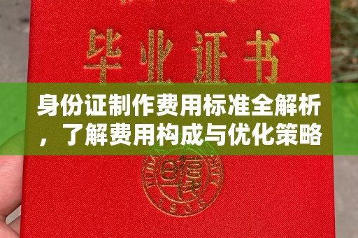 定兴身份证制作费用标准全解析，了解费用构成与优化策略