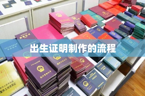 定兴出生证明制作的流程